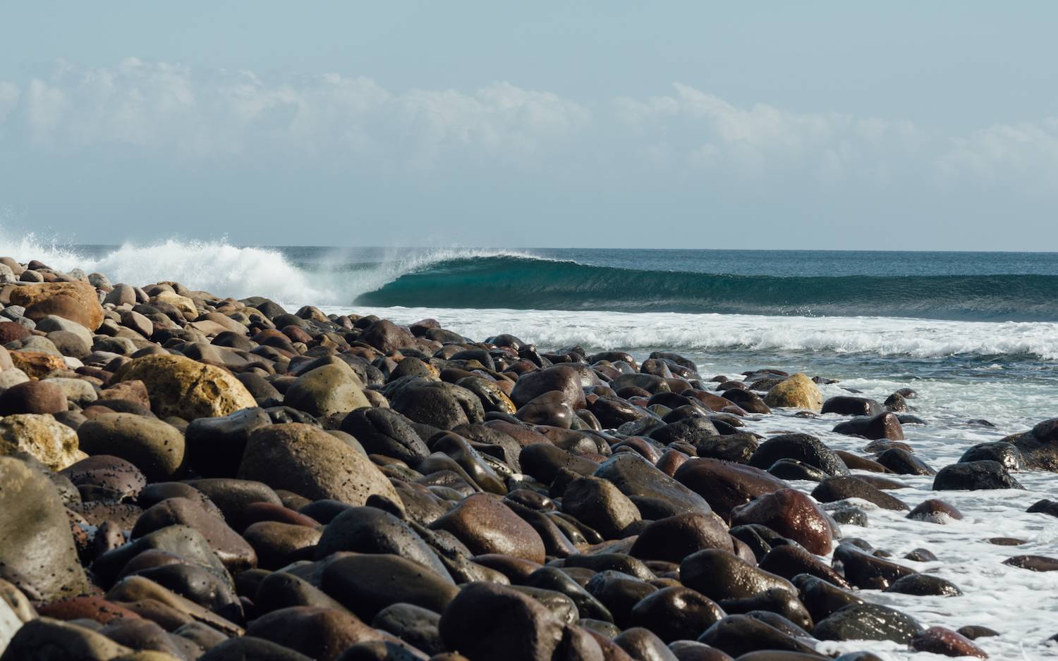 Surfing Lakey Peak