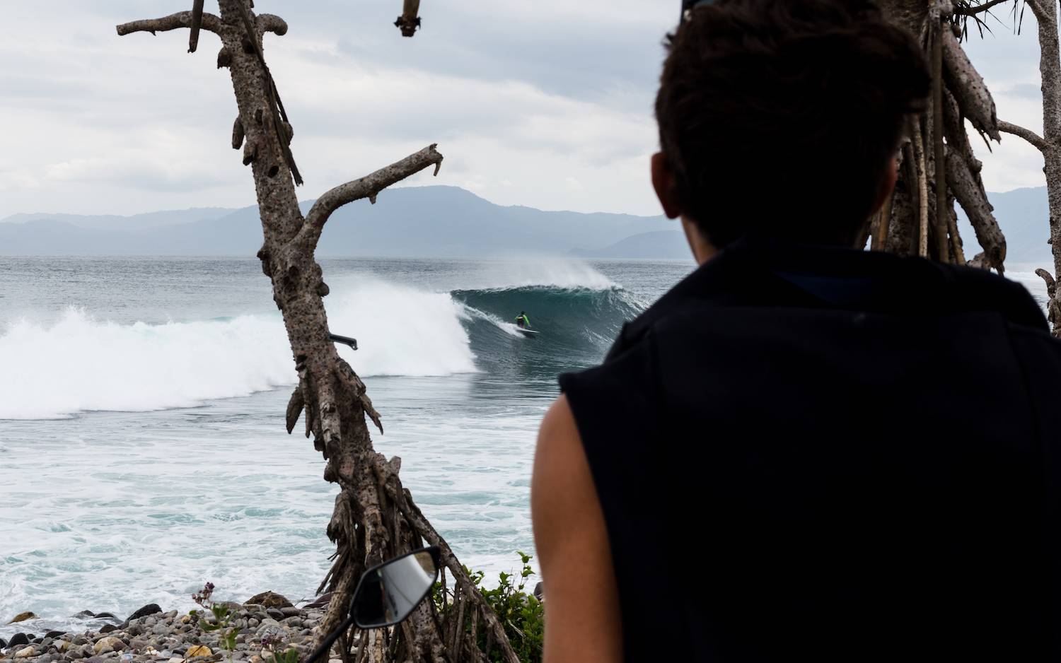 Surfing Lakey Peak