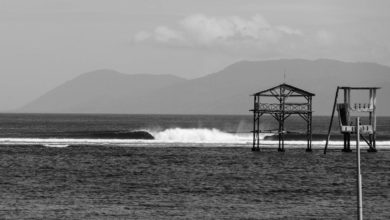 Photo of Surfing Lakey Peak. Though the Lens of Austin Mullen