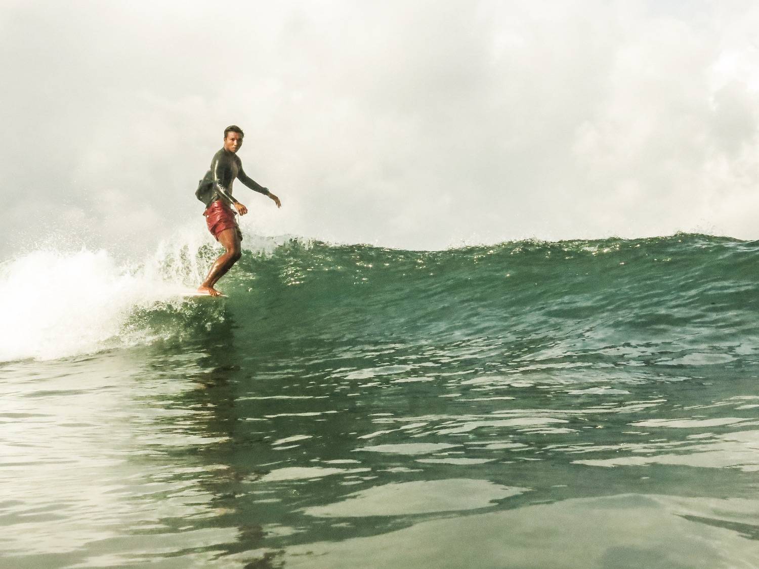 Surfing Canggu